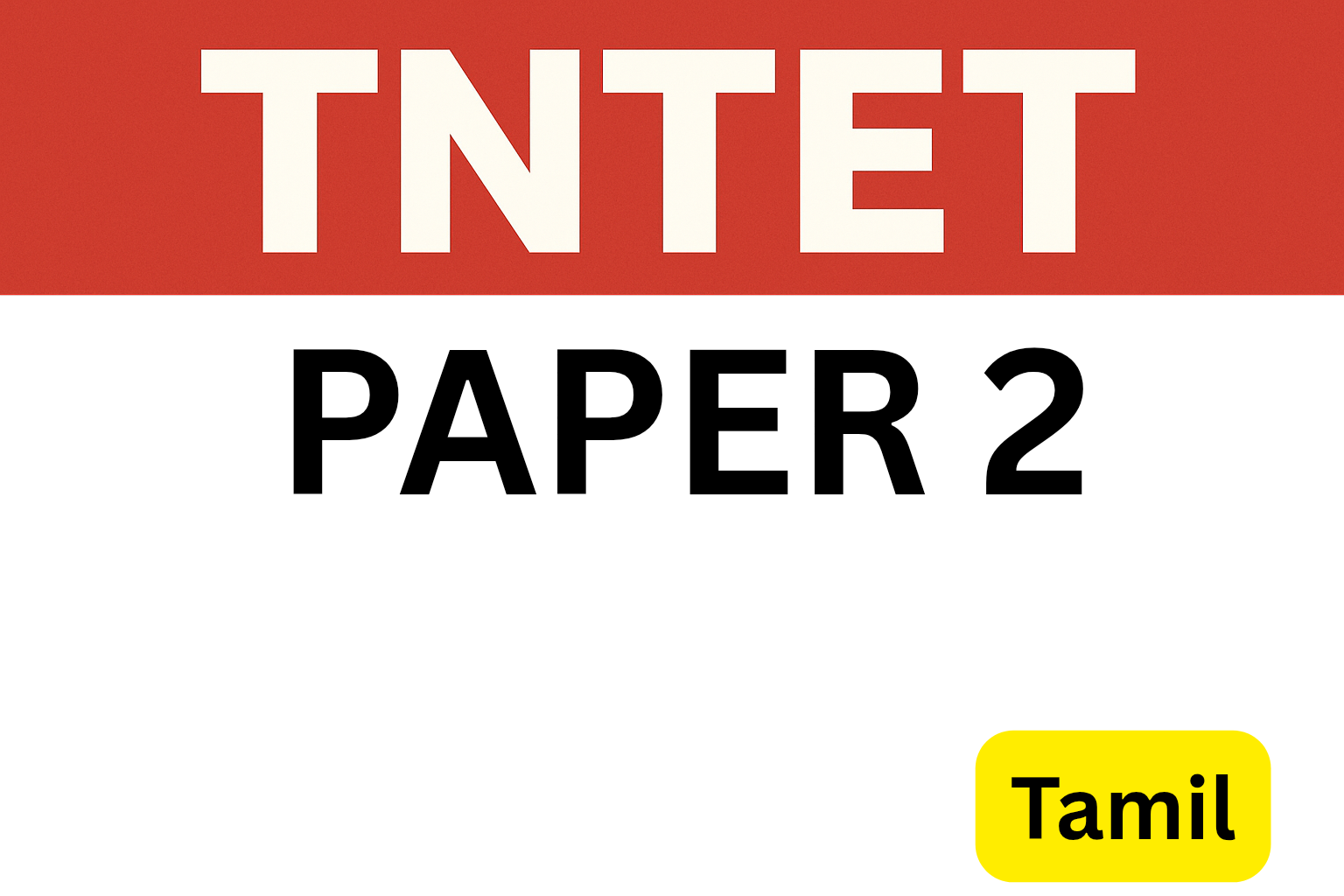 TNTET Paper 2 Psychology pyq Test Batch